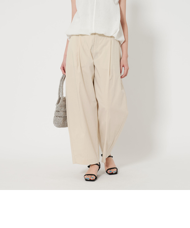 タック カーブパンツ -接触冷感-