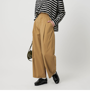 タック カーブパンツ -接触冷感-