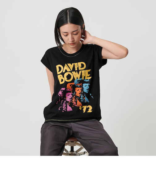 ＜MKT studio＞David Bowie ショートスリーブTシャツ