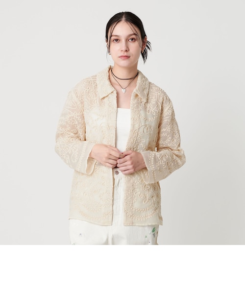 【OFF WHITE】サンドウォッシュ フード シャツ サンドウォッシュ フード シャツ｜ユナイテッドアローズ アウトレット