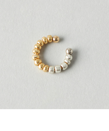 ＜CITEN＞メタルビーズイヤーカフ