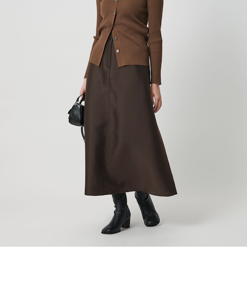 ポリエステルブレンド フレアロングスカート｜ユナイテッドアローズ