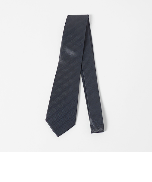 ヘリンボーン ソリッド ネクタイ＜A DAY IN THE LIFE＞