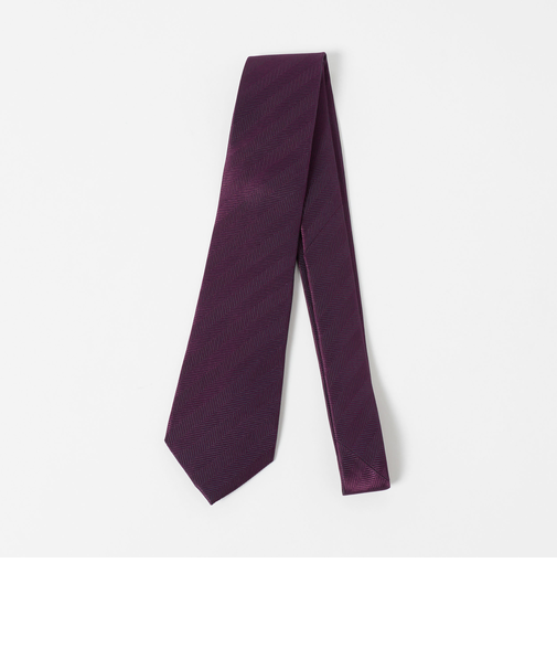 ヘリンボーン ソリッド ネクタイ＜A DAY IN THE LIFE＞