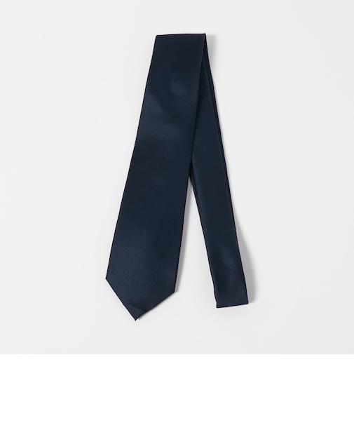 サテン ソリッド ネクタイ＜A DAY IN THE LIFE＞