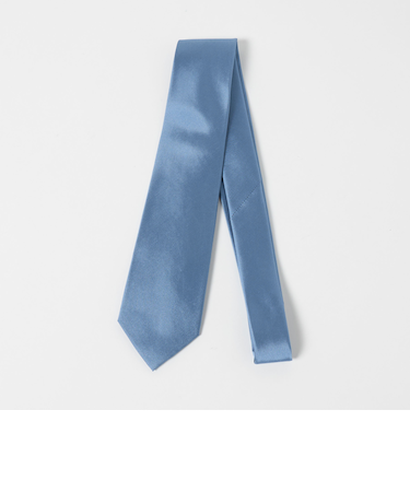 サテン ソリッド ネクタイ＜A DAY IN THE LIFE＞