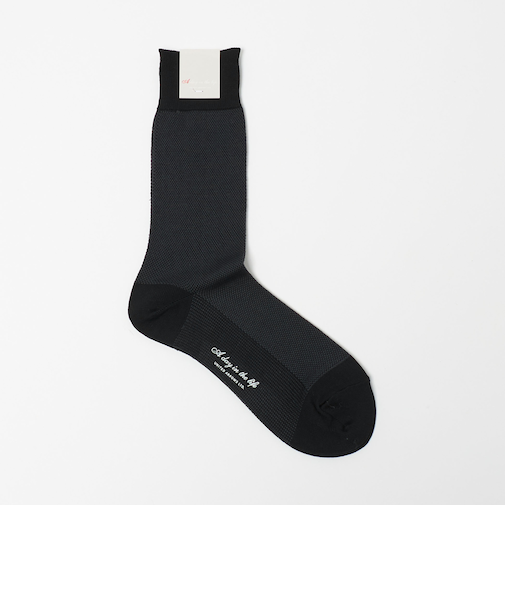 シルケット バーズアイ レギュラーソックス＜A DAY IN THE LIFE＞