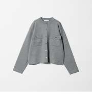 ポケット メタルボタン カーディガン ‐ウォッシャブル‐＜A DAY IN THE LIFE＞