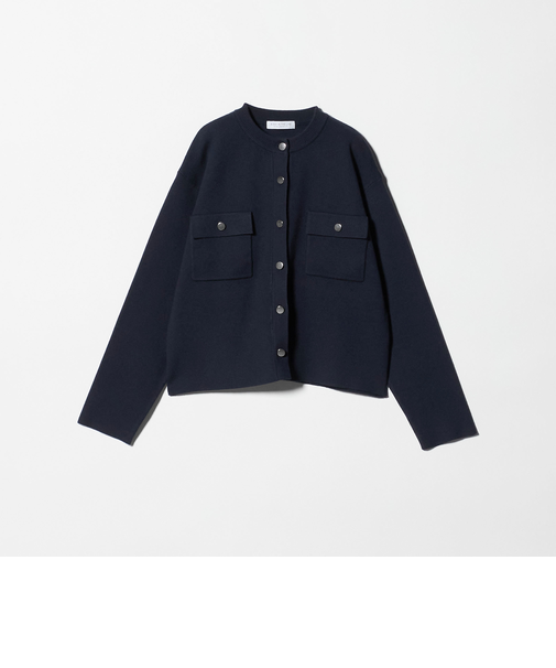 ポケット メタルボタン カーディガン ‐ウォッシャブル‐＜A DAY IN THE LIFE＞
