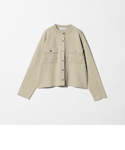 ポケット メタルボタン カーディガン ‐ウォッシャブル‐＜A DAY IN THE LIFE＞