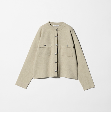 ポケット メタルボタン カーディガン ‐ウォッシャブル‐＜A DAY IN THE LIFE＞