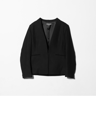 ダブルクロス Vネックジャケット ‐セットアップ対応・ ウォッシャブル‐ ＜A DAY IN THE LIFE＞