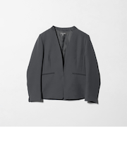 ダブルクロス Vネックジャケット ‐セットアップ対応・ ウォッシャブル‐ ＜A DAY IN THE LIFE＞