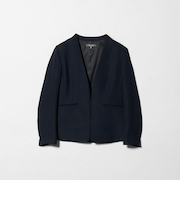 ダブルクロス Vネックジャケット ‐セットアップ対応・ ウォッシャブル‐ ＜A DAY IN THE LIFE＞