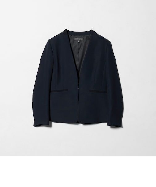 ダブルクロス Vネックジャケット ‐セットアップ対応・ ウォッシャブル‐ ＜A DAY IN THE LIFE＞