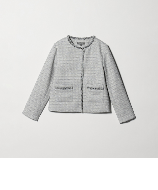 ツイードライク フリンジジャケット ＜A DAY IN THE LIFE＞