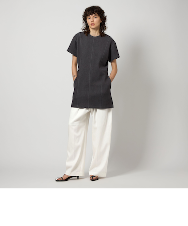 ＜6(ROKU)＞コットンポリエステル チュニック