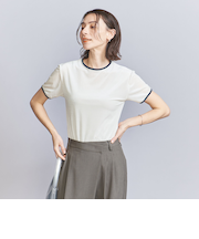 シアーベロア リンガー Tシャツ