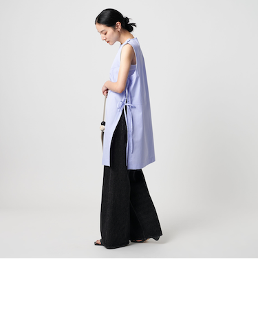 コットンノースリーブ スリットチュニック