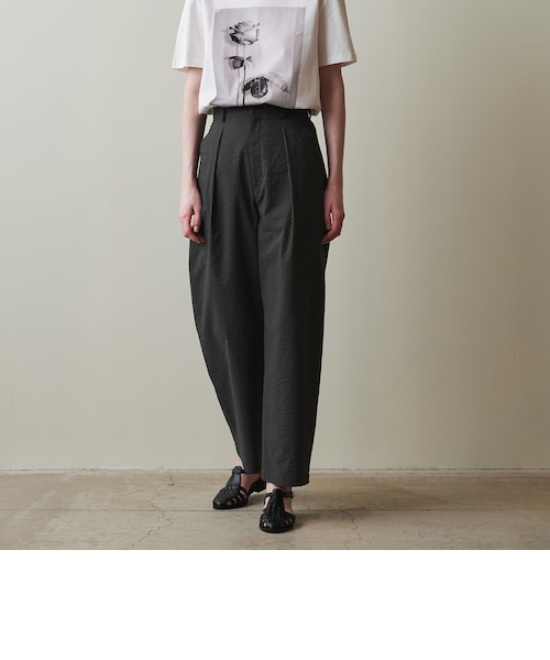 Steven Alan TCサッカー　タックトラウザーズ　パンツ　サイズM Steven Alan＞TCサッカー タックトラウザーズ｜ユナイテッドアローズ