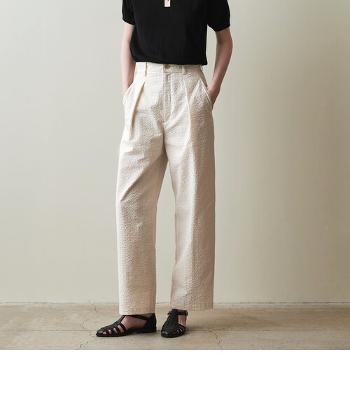 Steven Alan＞TCサッカー タックトラウザーズ｜ユナイテッドアローズ
