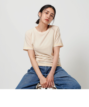 ステッチ コンパクト Tシャツ