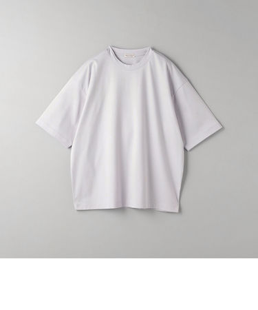 スーパークール ワイドテーパード クルーネック カットソー -接触冷感-