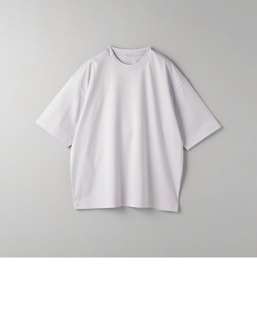 スーパークール ワイドテーパード クルーネック カットソー -接触冷感-