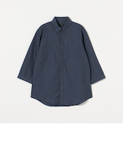 ラミー ボタンダウン 7分袖 シャツ