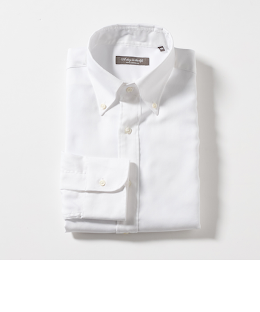 ロイヤル オックスフォード ボタンダウンシャツ-イージーケア-<A DAY IN THE LIFE>