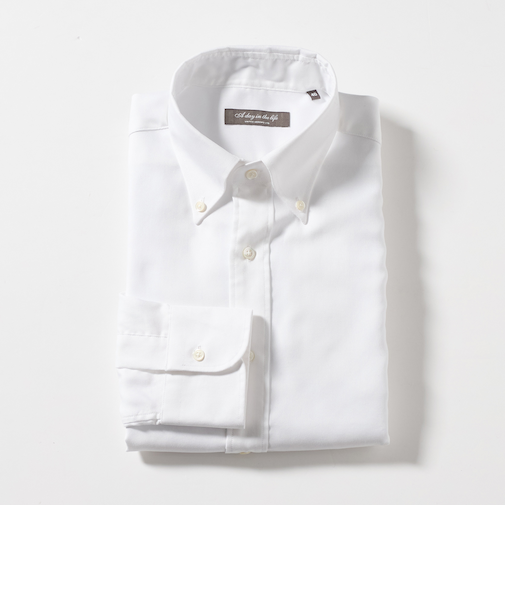 ロイヤル オックスフォード ボタンダウンシャツ-イージーケア-<A DAY IN THE LIFE>