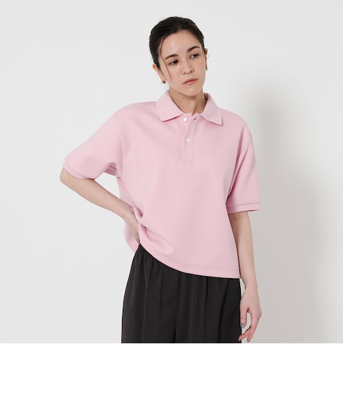 モクレール　ピンク ポロシャツ 100%コットン 中古・古着通販】MONCLER (モンクレール) ポロシャツ 半袖ポロシャツ