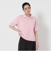 コットンポリエステルブレンド コンパクト ポロシャツ