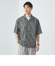 MULHOUSE オープンカラーシャツ