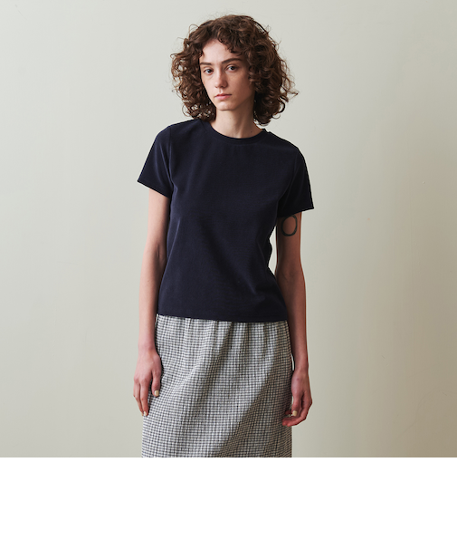 ＜Steven Alan＞パイル ショートスリーブ Tシャツ