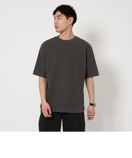 クリア ハニカム クルーネック Tシャツ