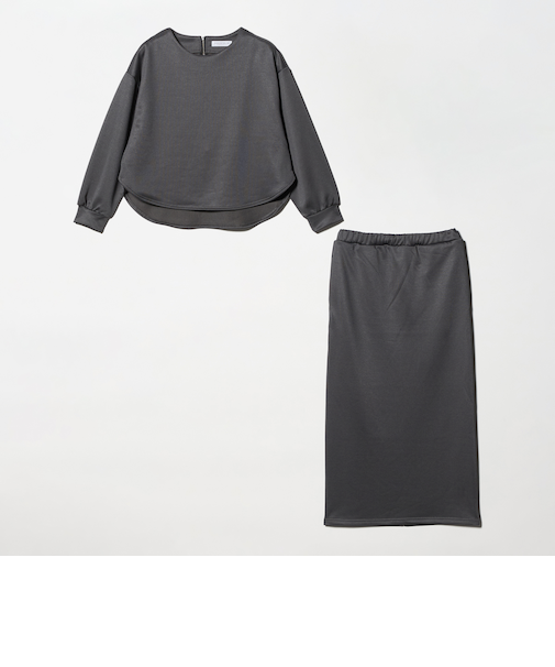 ブライト ウラケ プルオーバー+スカート セットアップ<A DAY IN THE LIFE>