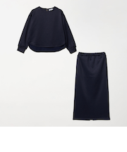 ブライト ウラケ プルオーバー＋スカート セットアップ＜A DAY IN THE LIFE＞