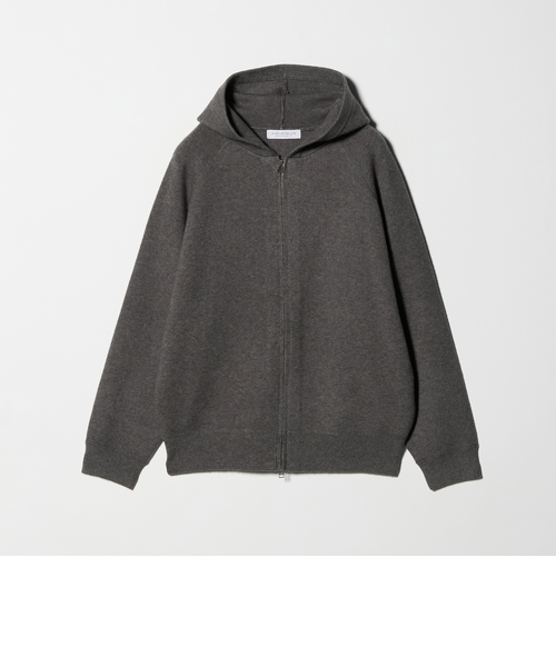 ダンボールニット ダブルジップフーディー パーカー＜A DAY IN THE