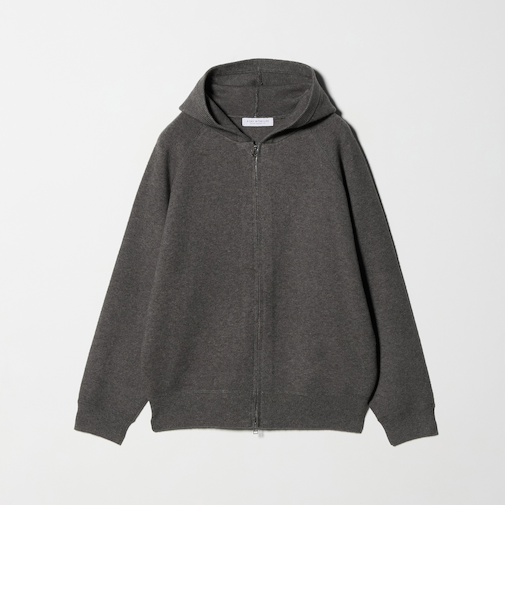 ジャガードニット ダブルジップ パーカー2 ‐ウォッシャブル‐ ＜A DAY IN THE LIFE＞