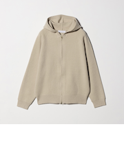 ジャガードニット ダブルジップ パーカー2 ‐ウォッシャブル‐ ＜A DAY IN THE LIFE＞