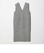 ツイードライク ジャンパースカート ブラック＜A DAY IN THE LIFE＞