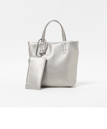 レザーライク 2WAY ミニトート＜A DAY IN THE LIFE＞