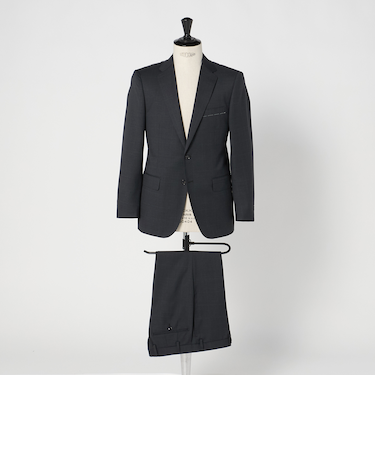 ツイル ウィンドウペイン 2ボタンスーツ＜A DAY IN THE LIFE＞