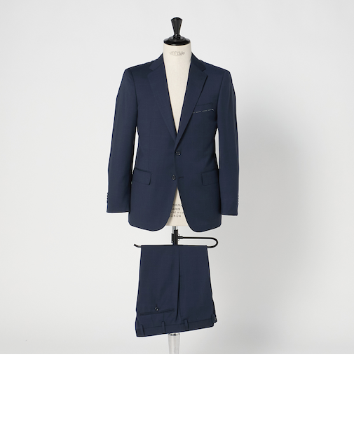 ツイル ウィンドウペイン 2ボタンスーツ＜A DAY IN THE LIFE＞