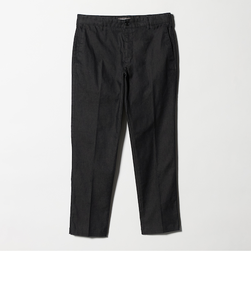 シャンブレー ツイル ノープリーツスラックス＜A DAY IN THE LIFE＞