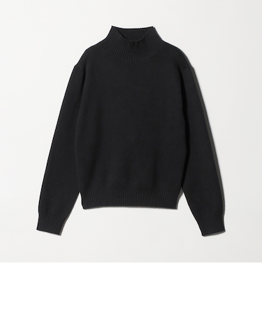 コットンカシミヤ スムース ハイネックニット2 ＜A DAY IN THE LIFE＞