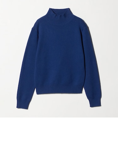 コットンカシミヤ スムース ハイネックニット2 ＜A DAY IN THE LIFE＞