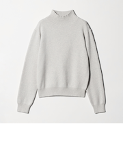 コットンカシミヤ スムース ハイネックニット2 ＜A DAY IN THE LIFE＞