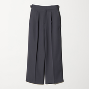 ダブルクロス タックワイドパンツ ‐ウォッシャブル‐＜A DAY IN THE LIFE＞